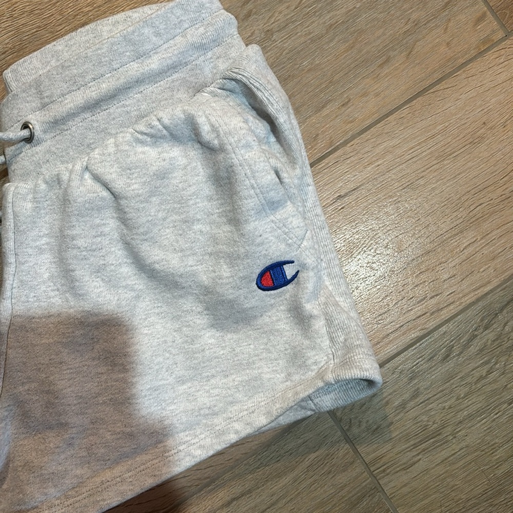 White/Grey Champion shorts size M